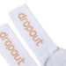 dropout Vertical Logo Socks Beige - dropout
