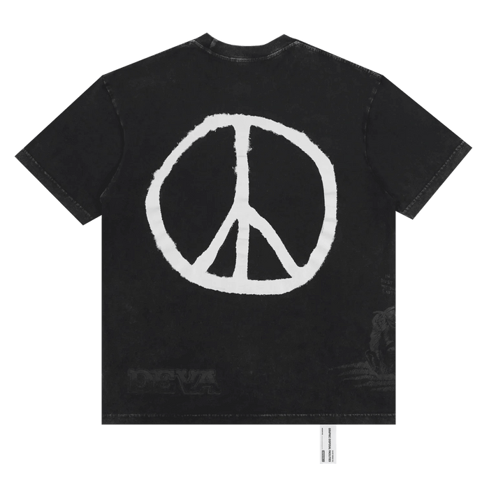 Dusty T-Shirt Washed Black - dropout