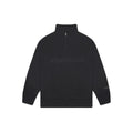 Fear of God Essentials Half Zip Pullover Sweater Dark Slate/Stretch Limo/Black - dropout