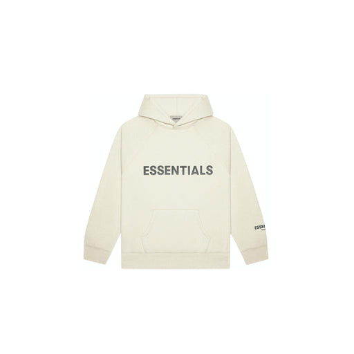 Fear of God Essentials Pullover Hoodie Applique Logo Buttercream - dropout