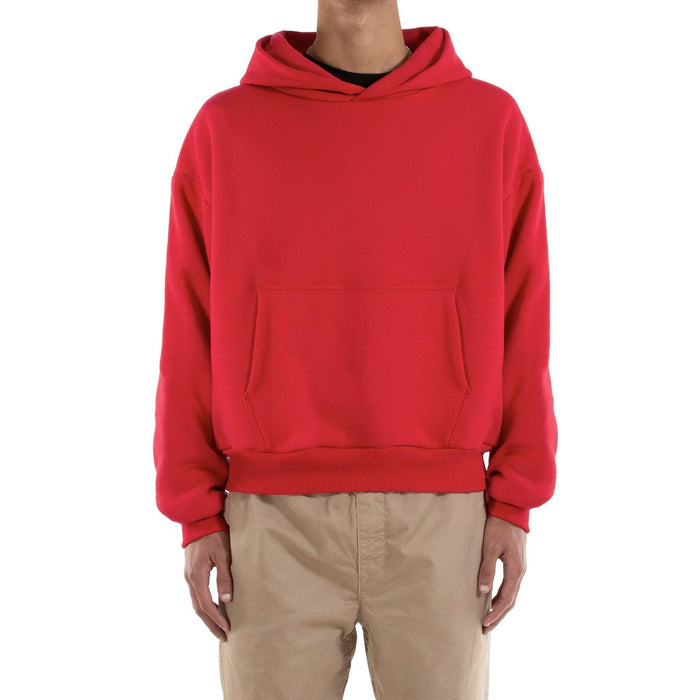 Fire Red Heavyweight Hoodie - dropout