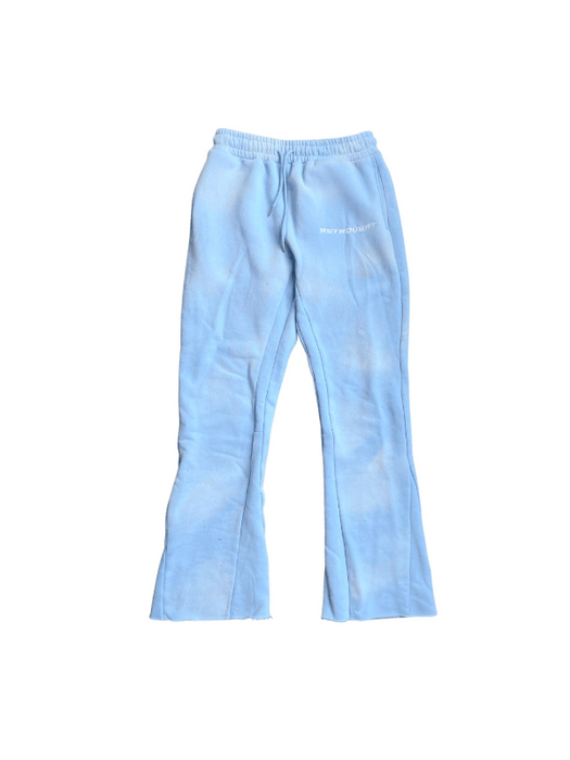 Flare Baby Blue Sweatpants - dropout