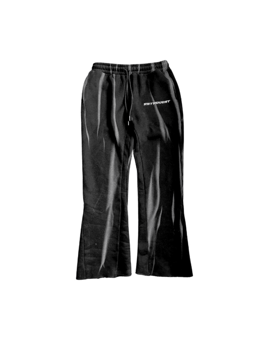 Flare Black Sweatpants - dropout