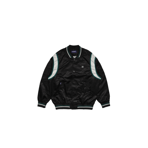 Forever Baseball Jacket Black - dropout