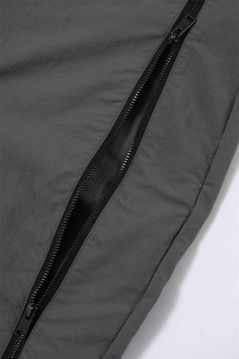 Grey / Black NPT Simba La Rue Zip Track Pants - dropout