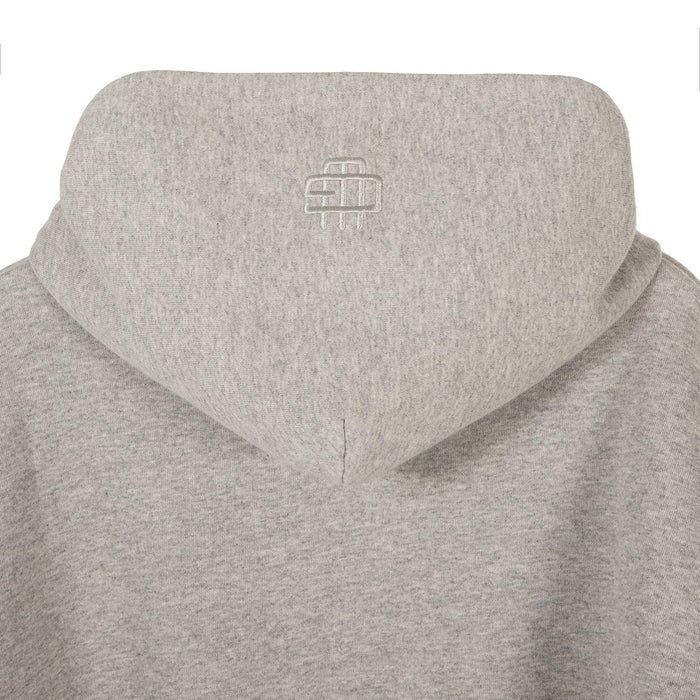 Heather Grey Heavyweight Hoodie - dropout