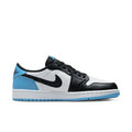 Jordan 1 Low Black Dark Powder Blue (W) - dropout