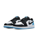 Jordan 1 Low Black Dark Powder Blue (W) - dropout