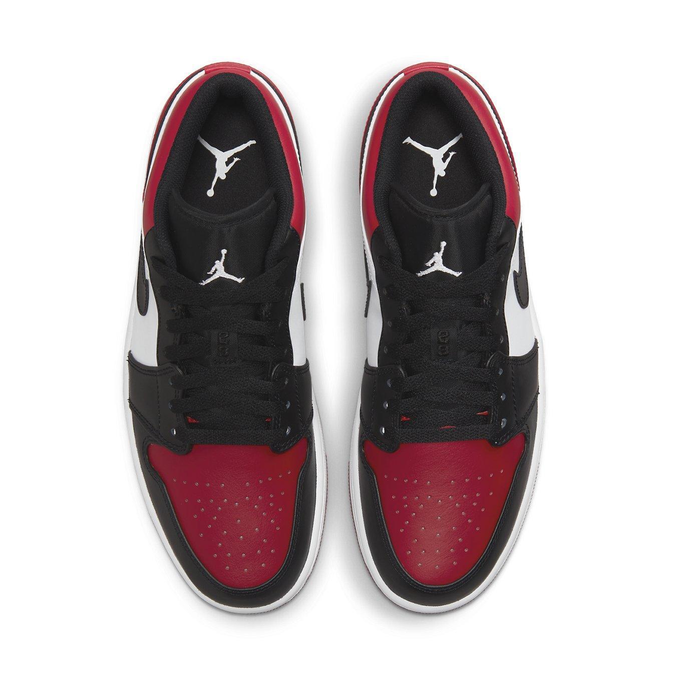 Jordan 1 Low Bred Toe - dropout