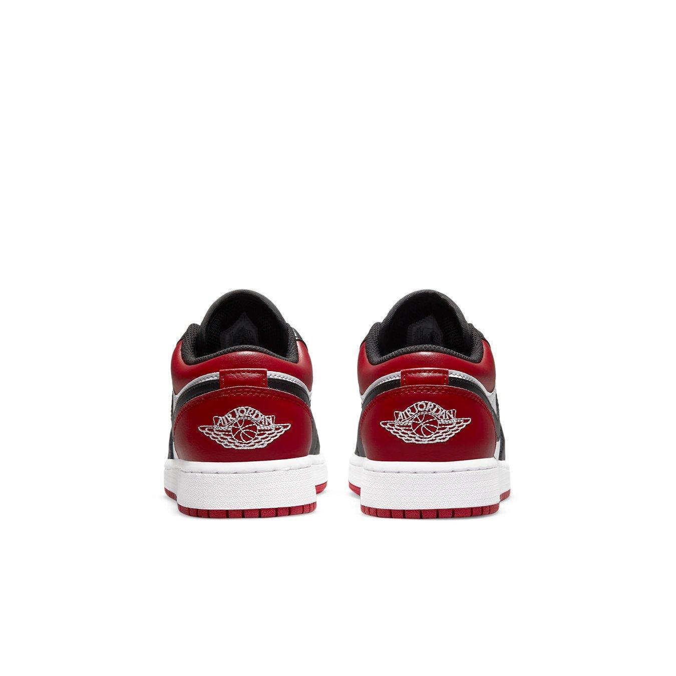 Jordan 1 Low Bred Toe (GS) - dropout