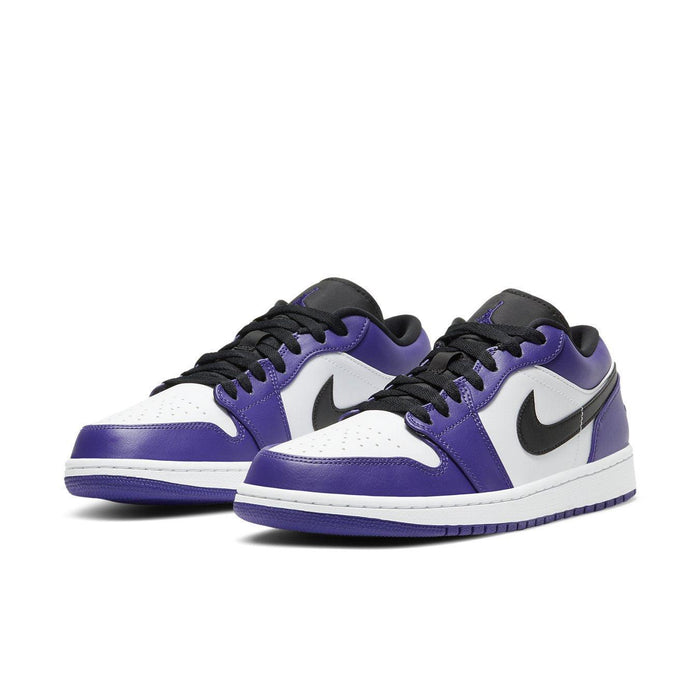 Jordan 1 Low Court Purple White - dropout