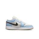 Jordan 1 Low Ice Blue Black (GS) - dropout