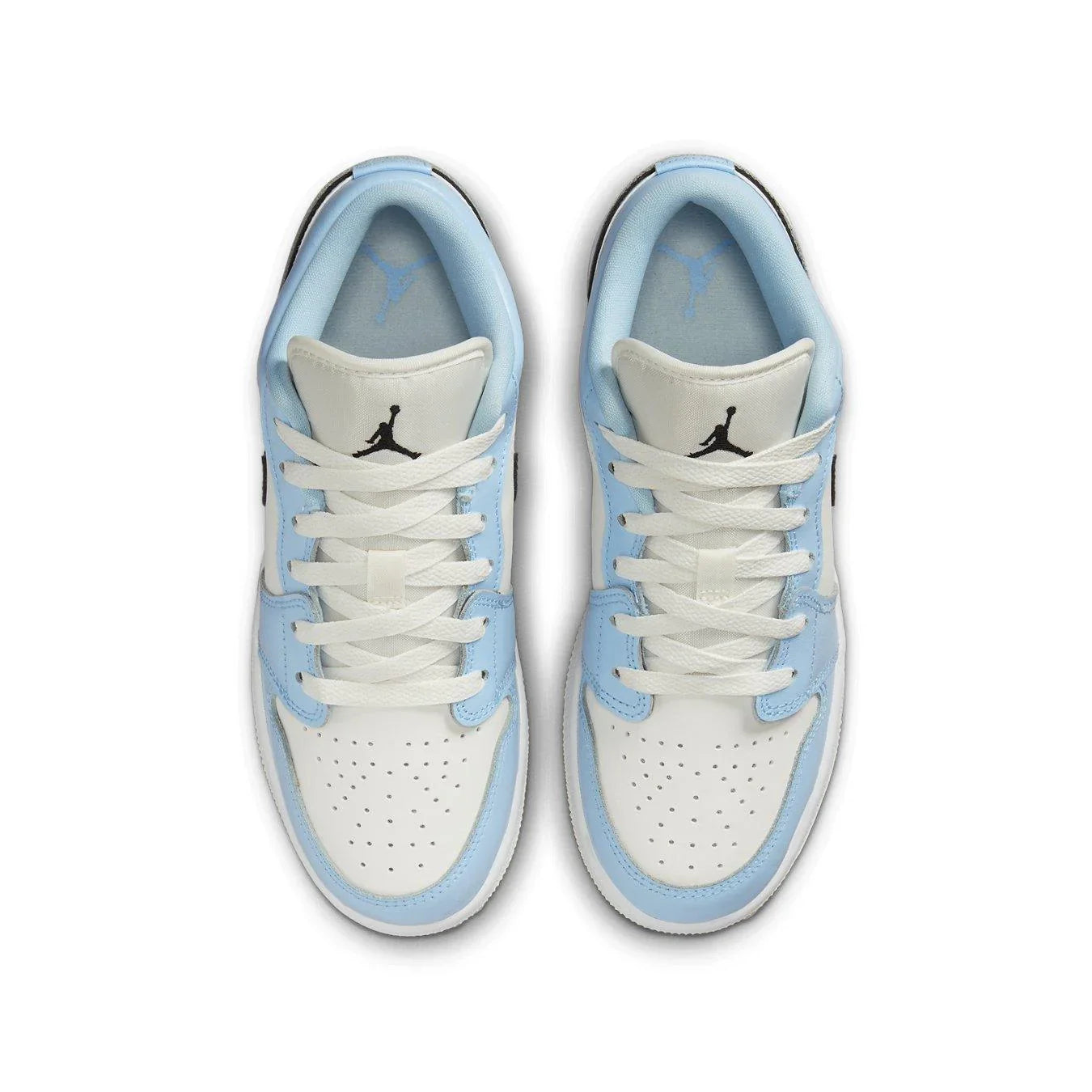 Jordan 1 Low Ice Blue Black (GS) - dropout