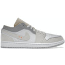 Jordan 1 Low Inside Out White Phantom - dropout