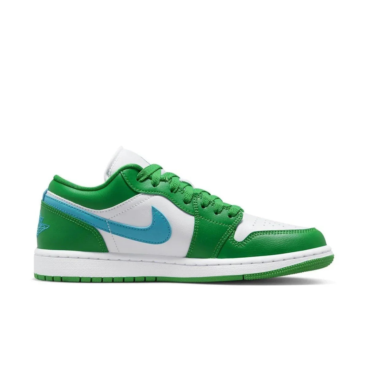 Jordan 1 Low Lucky Green Aquatone (Women's) - dropout