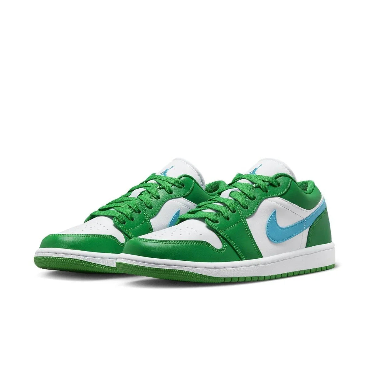 Jordan 1 Low Lucky Green Aquatone (Women's) - dropout