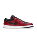 Jordan 1 Low Reverse Bred Pebbled Swoosh - dropout