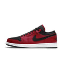 Jordan 1 Low Reverse Bred Pebbled Swoosh - dropout