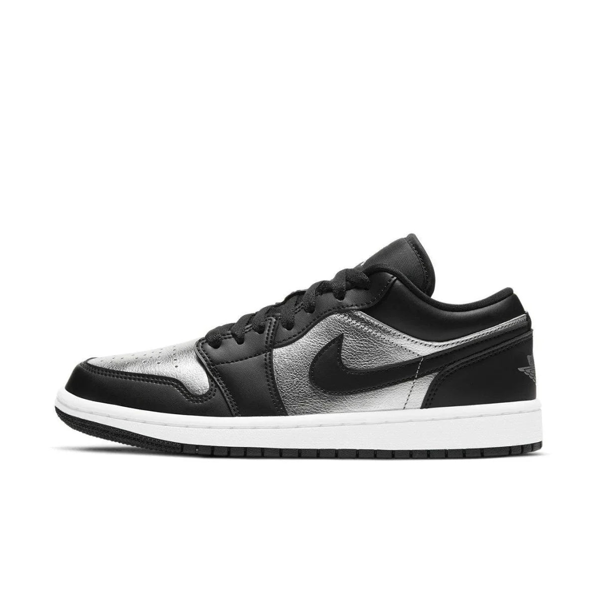 Jordan 1 Low SE Black Metallic Silver (W) - dropout