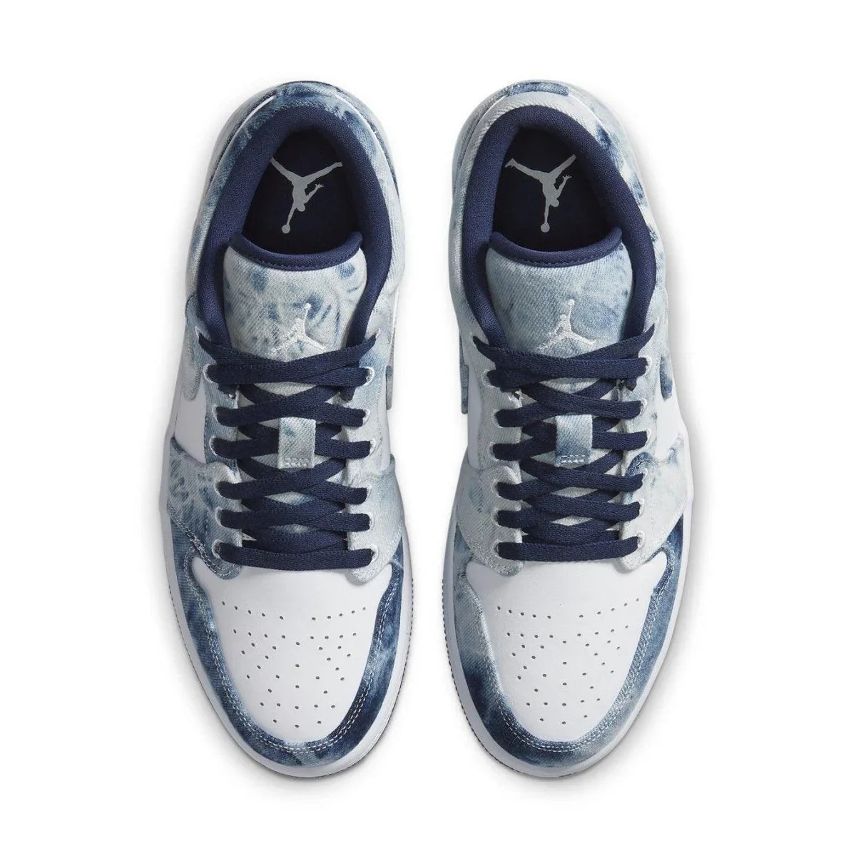 Jordan 1 Low Washed Denim - dropout