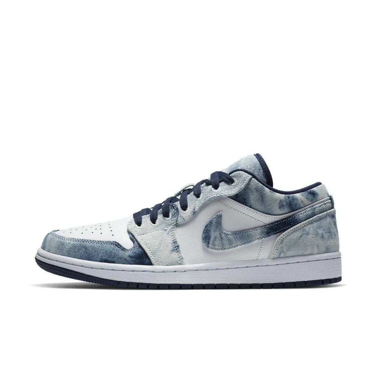 Jordan 1 Low Washed Denim - dropout