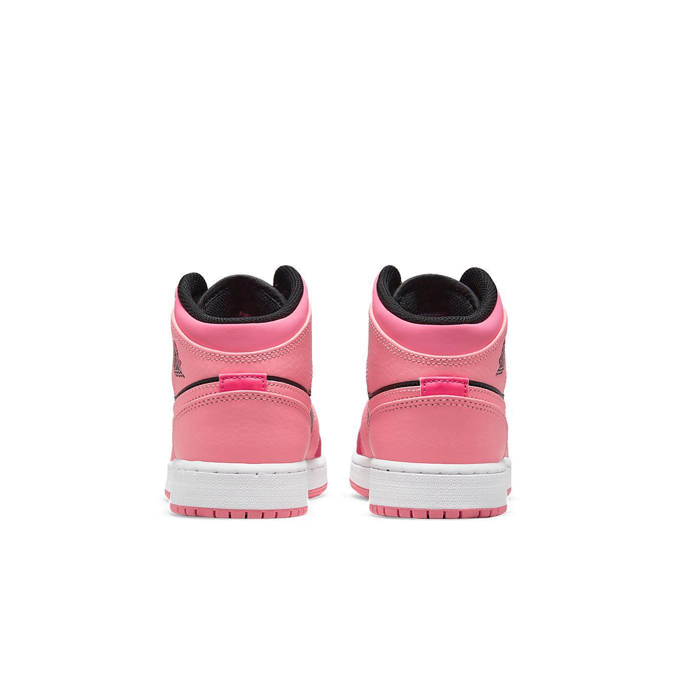 Jordan 1 Mid Coral Chalk (GS) - dropout