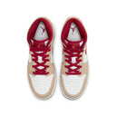 Jordan 1 Mid Light Cardinal Curry (GS) - dropout