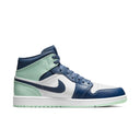 Jordan 1 Mid Mystic Navy Mint Foam - dropout