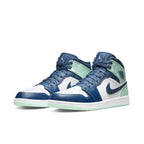 Jordan 1 Mid Mystic Navy Mint Foam - dropout