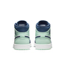 Jordan 1 Mid Mystic Navy Mint Foam - dropout