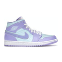 Jordan 1 Mid Purple Aqua - dropout