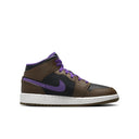 Jordan 1 Mid Purple Mocha (GS) - dropout