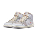 Jordan 1 Mid SE Craft Inside Out White Grey - dropout