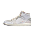 Jordan 1 Mid SE Craft Inside Out White Grey - dropout
