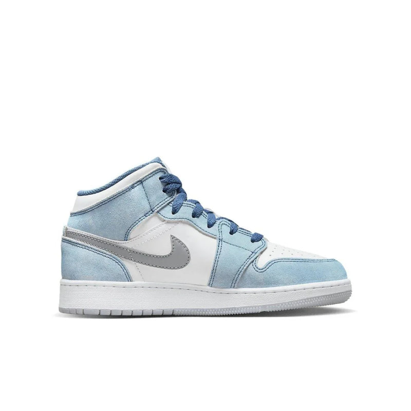 Jordan 1 Mid SE French Blue Light Steel (GS) - dropout