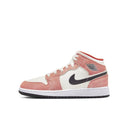 Jordan 1 Mid SE Orange Suede (GS) - dropout