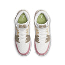 Jordan 1 Mid SE Pastel Vivid Green Grind (GS) - dropout