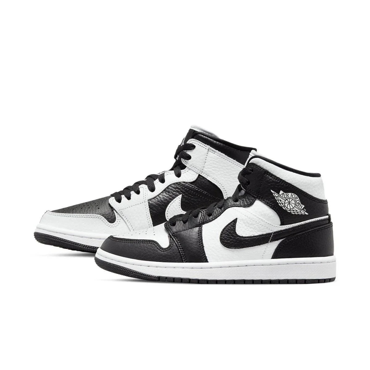 Jordan 1 Mid Split Black White (W) - dropout