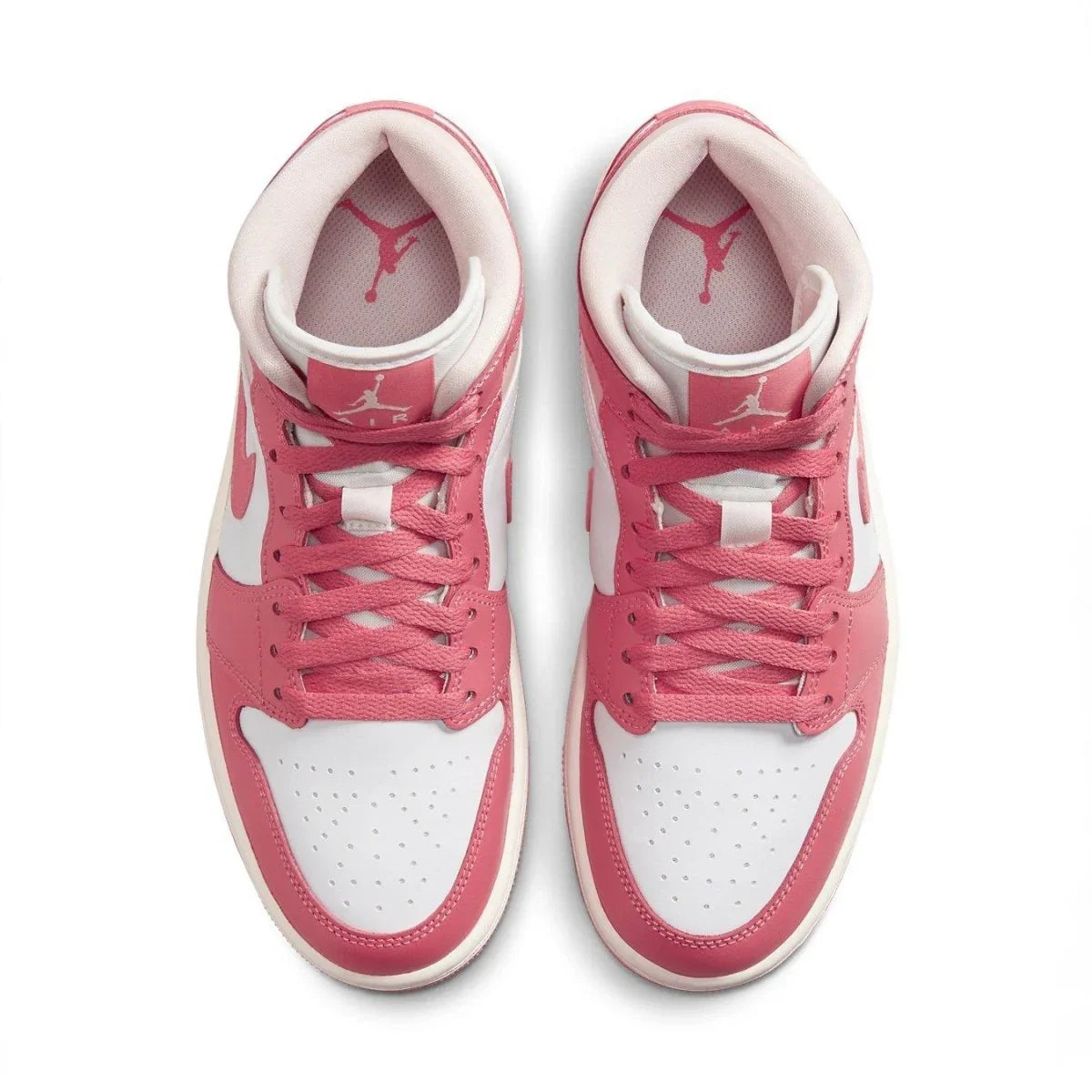 Jordan 1 Mid Strawberries and Cream (Women's) - dropout
