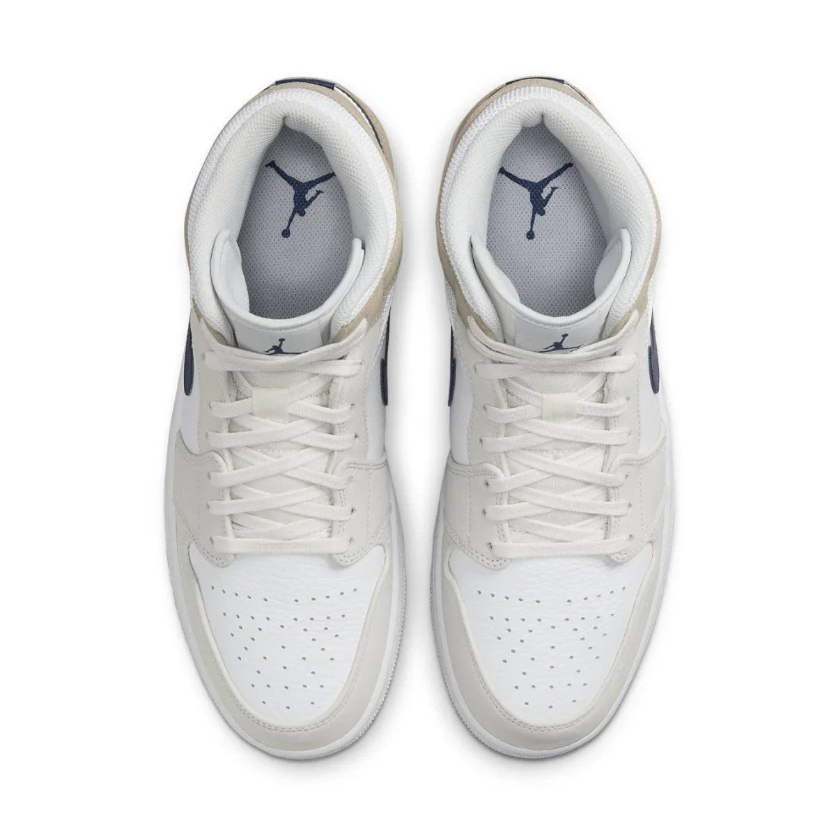 Jordan 1 Mid Tan Suede - dropout