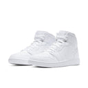 Jordan 1 Mid Triple White 2.0 (2020) - dropout