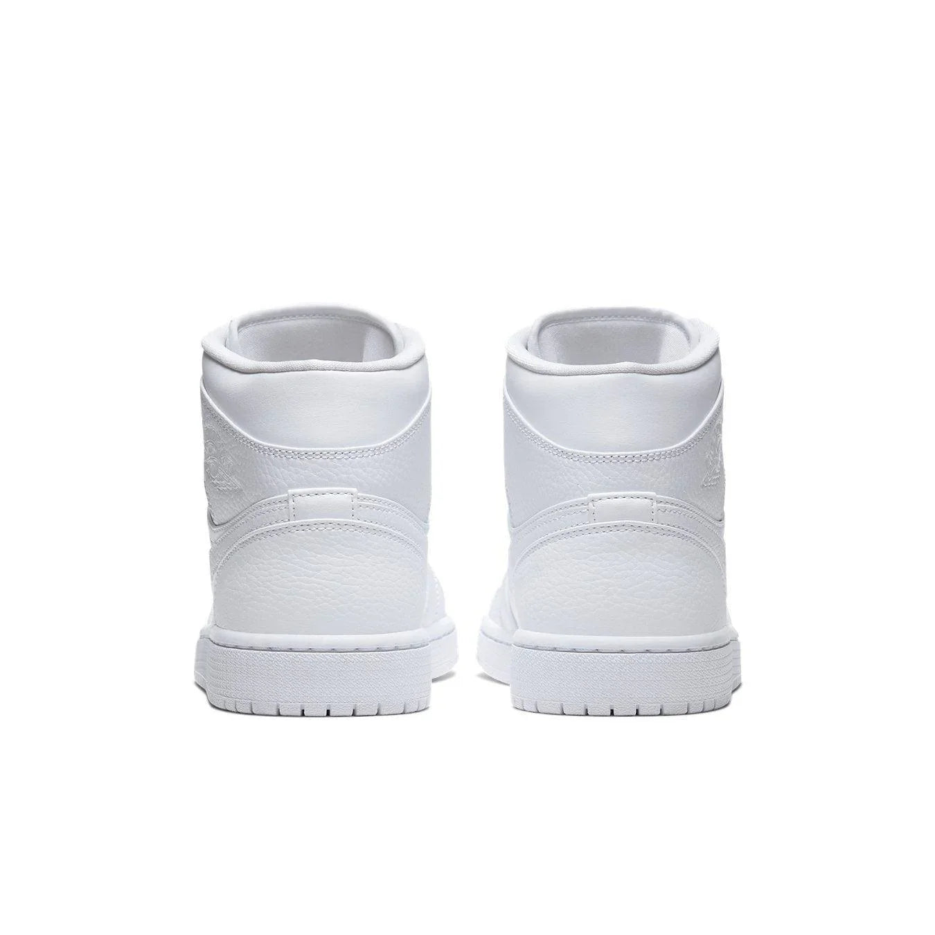Jordan 1 Mid Triple White 2.0 (2020) - dropout