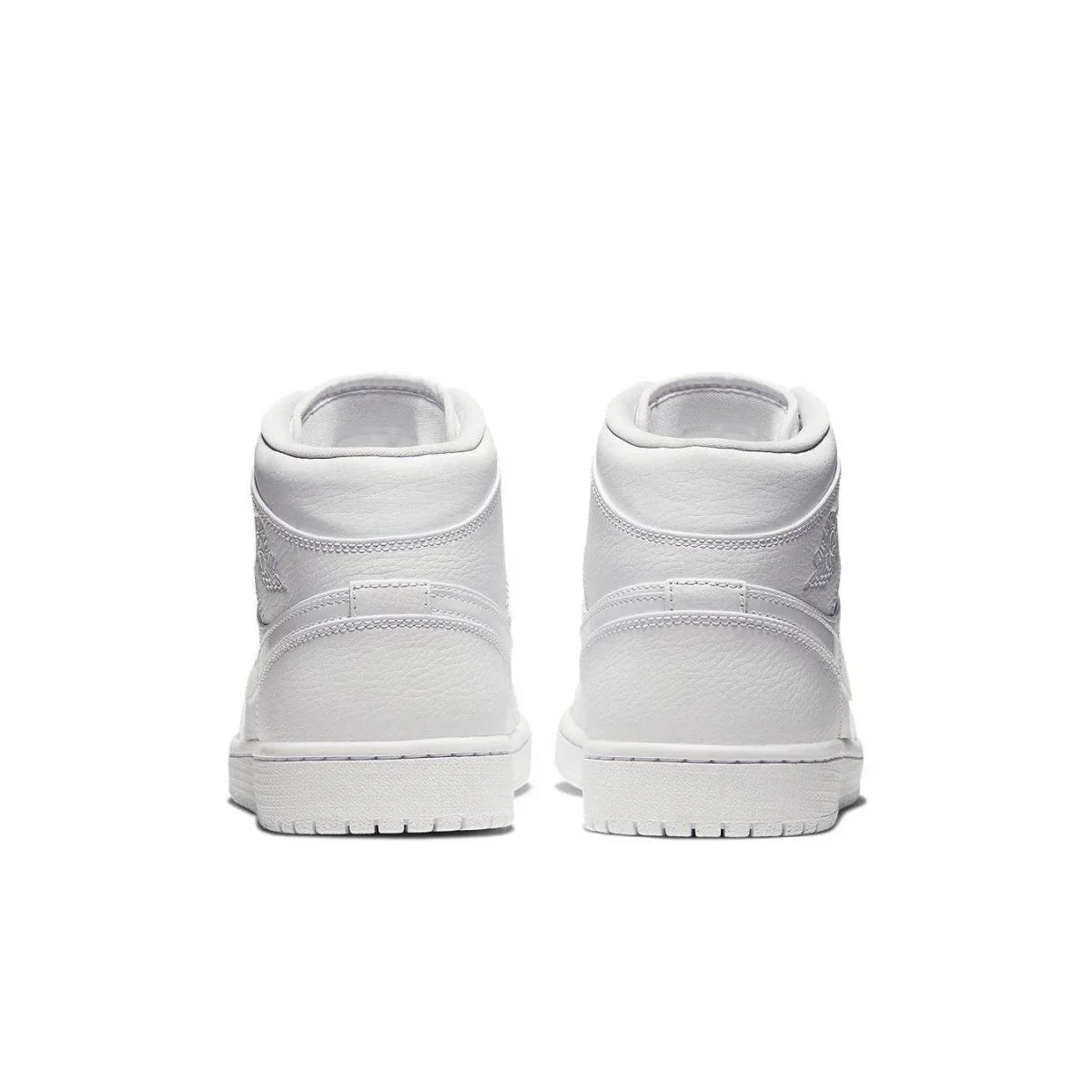 Jordan 1 Mid Triple White (2020) - dropout