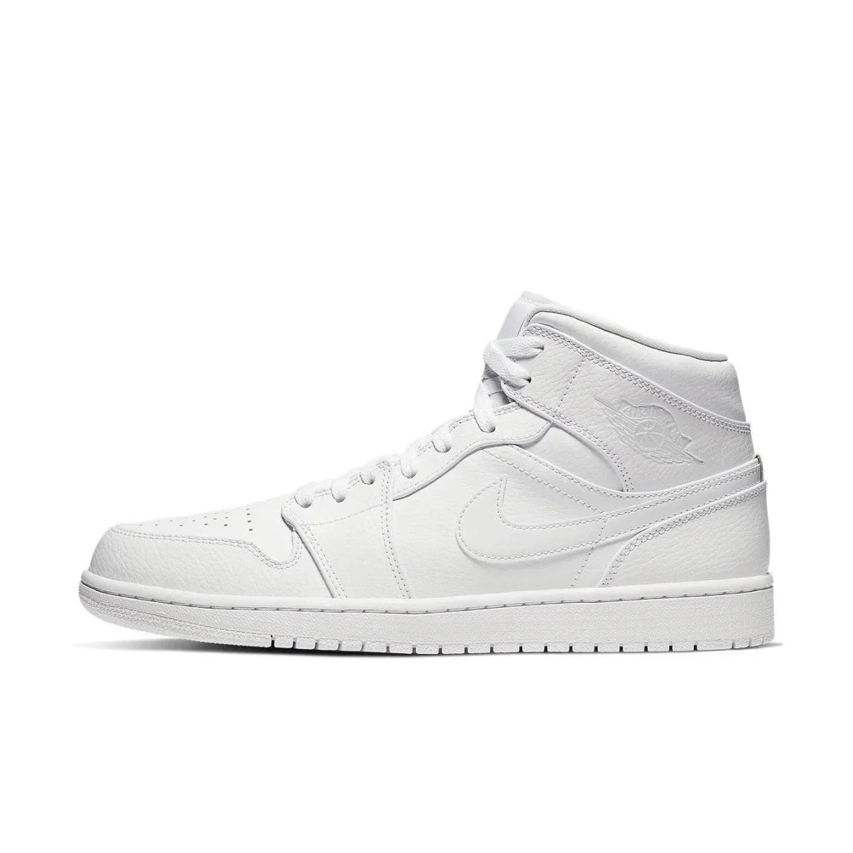 Jordan 1 Mid Triple White (2020) - dropout
