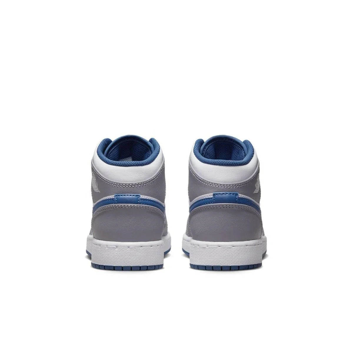 Jordan 1 Mid True Blue Cement (GS) - dropout