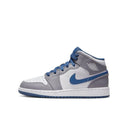Jordan 1 Mid True Blue Cement (GS) - dropout