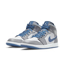 Jordan 1 Mid True Blue - dropout