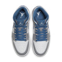 Jordan 1 Mid True Blue - dropout