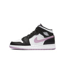 Jordan 1 Mid White Black Light Arctic Pink (GS) - dropout