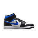 Jordan 1 Mid White Black Racer Blue - dropout